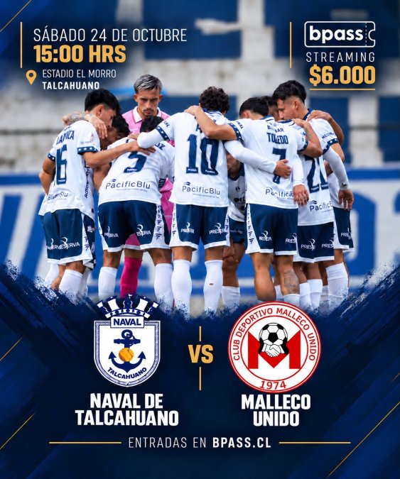 Naval de Talcahuano vs Malleco Unido